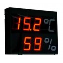 VISOR DISPLAY DE TEMPERATURA HUMEDAD TW BASE