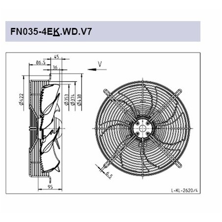 ZIEHL ABEGG FN035-4EK.WD.V7