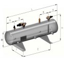Recipiente de líquido horizontal Tecnac RH-30