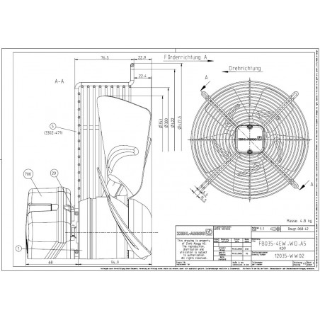 ZIEHL ABEGG FB035-4EW.WD.A5