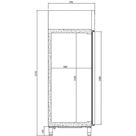 INFRICO GASTRONORM AGB 1402 PAST