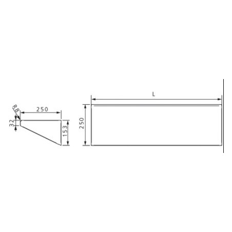 ESTANTERÍA FIJA EDENOX EML-825