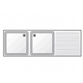 FREGADERO INDUSTRIAL EDENOX FI-186/21-I