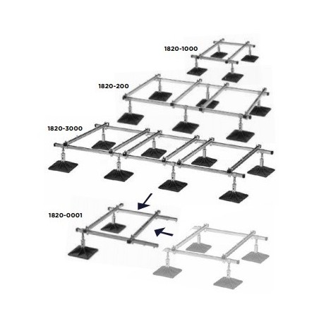 PIE DE PLÁSTICO GIGANTE ZIMAKLIMA
