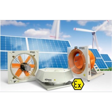 EXTRACTOR HELICOIDAL HC/ATEX SODECA