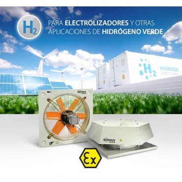 SOLUCIONES PARA LA EXTRACCIÓN DE AIRE CON HIDRÓGENO PARA ELECTROLIZADORES.