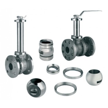 VÁLVULA PEKOS ESFÉRICA CON ASIENTO METÁLICO