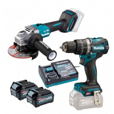 KIT AMOLADORA + TALADRO MAKITA