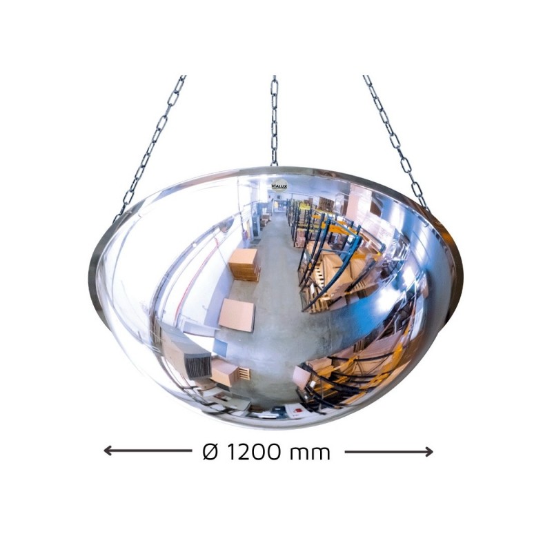 Espejo circular con almacenaje interior Cirko, Ø51x14xcm