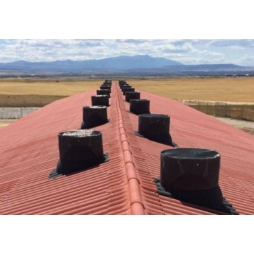 AISLAMIENTO PANEL CUBIERTA NAVES PORCINOS DE FIBROCEMENTO