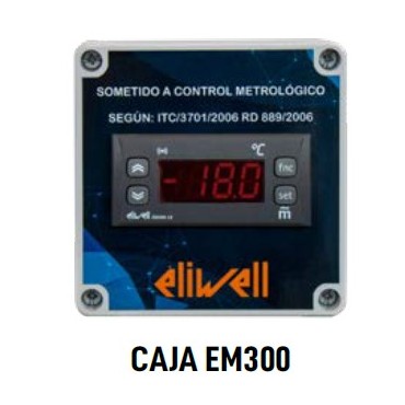 TERMÓMETRO ELIWELL EM 300LX NTC ESP